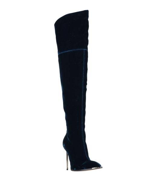 Bally Blue Stiefel