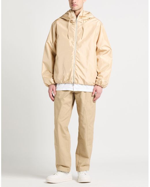 Jil Sander Natural Jacket Polyester for men