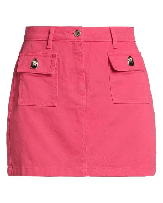 Elisabetta Franchi Pink Jeansrock