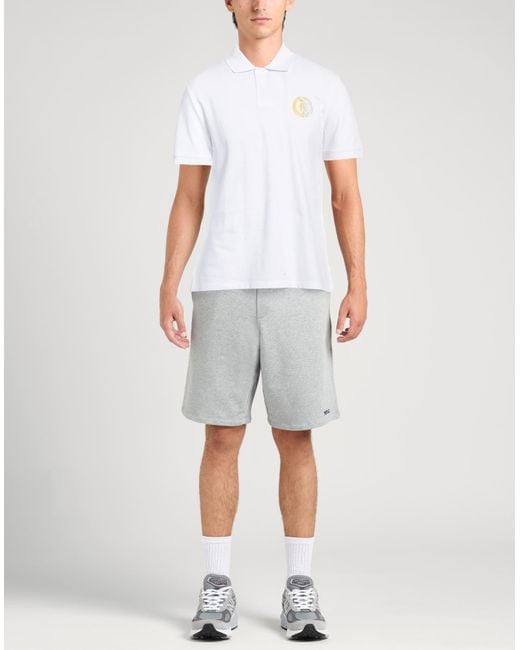 Just Cavalli White Polo Shirt for men