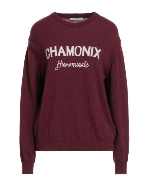 hinnominate Purple Sweater Polyamide, Wool, Viscose, Cashmere