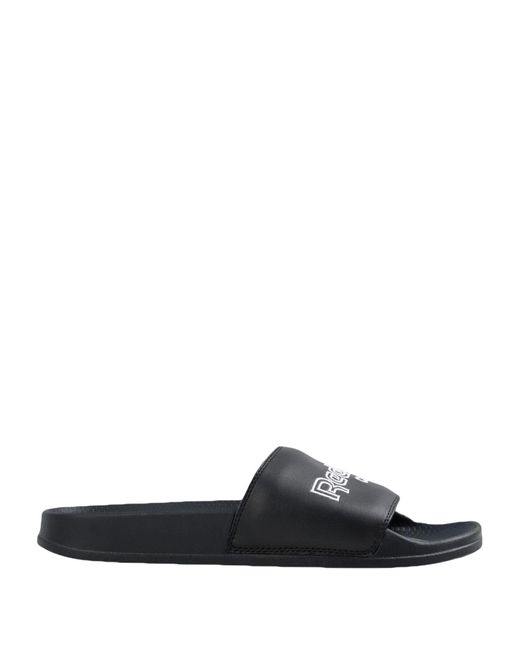 Reebok Black Sandals for men