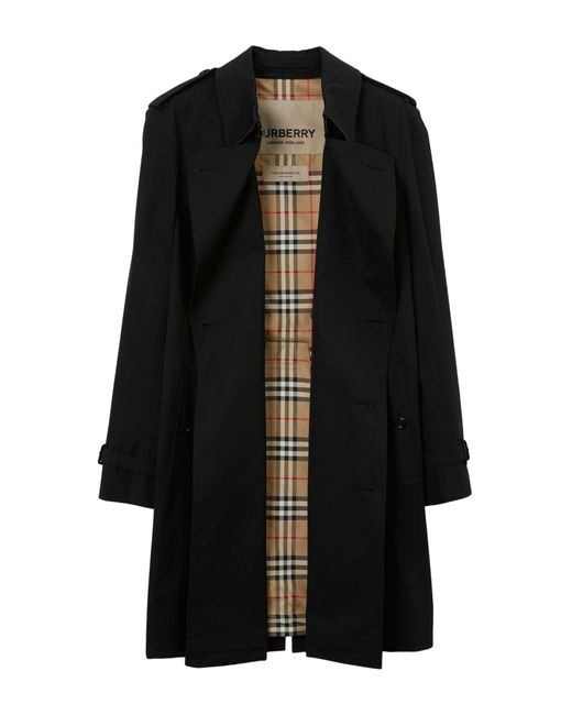 Manteau long et trench Burberry pour homme en coloris Black