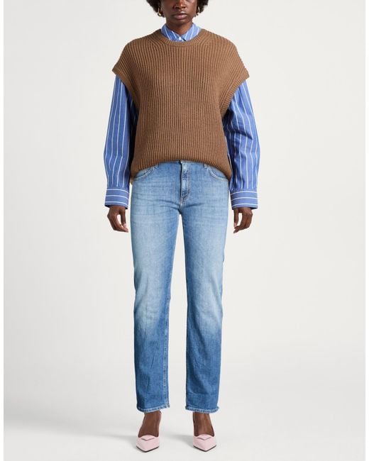 Dondup Blue Jeans Organic Cotton, Recycled Elastane