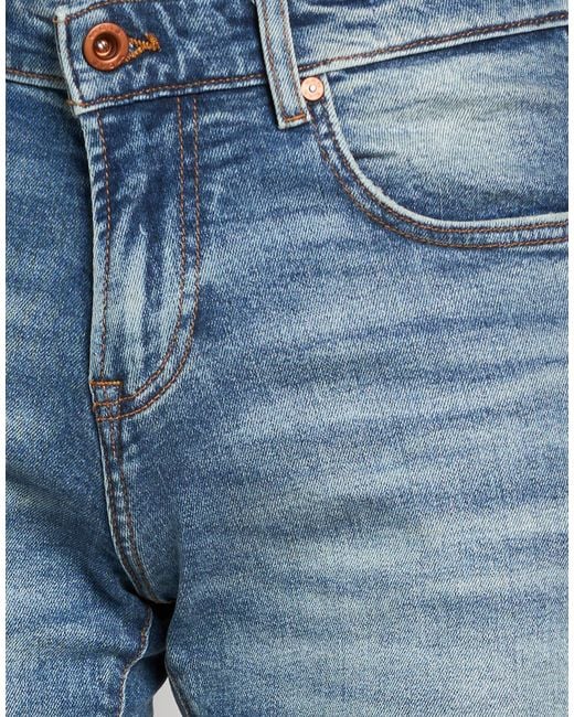 Gas Blue Jeans Cotton, Polyester, Elastane for men