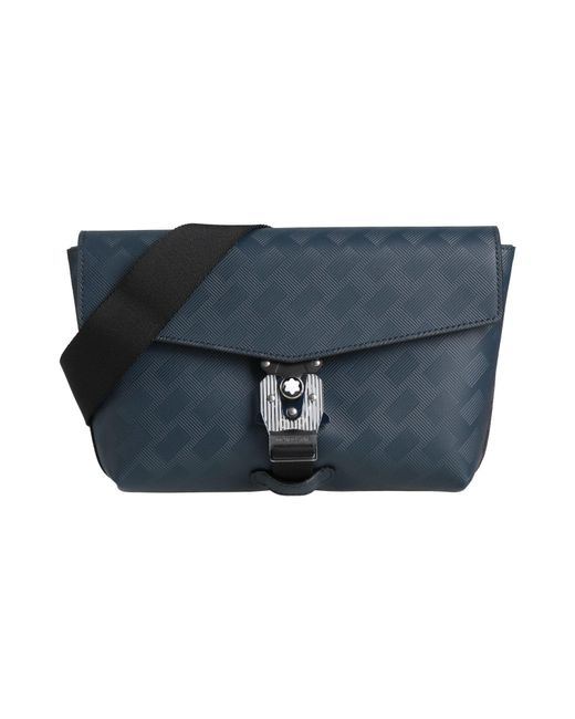 Montblanc Blue Cross-Body Bag Leather for men