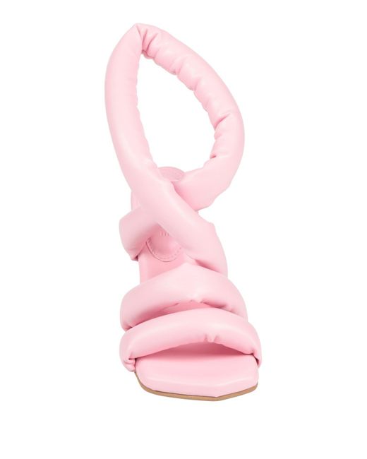 Yume Yume Pink Sandals Textile Fibers