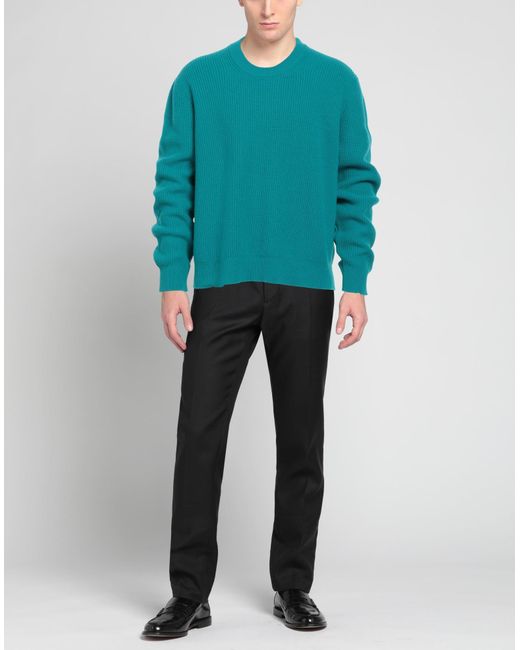 Laneus Blue Sweater for men