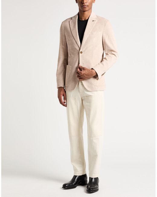 Paoloni Natural Blazers for men