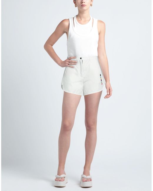 Emporio Armani White Shorts & Bermudashorts