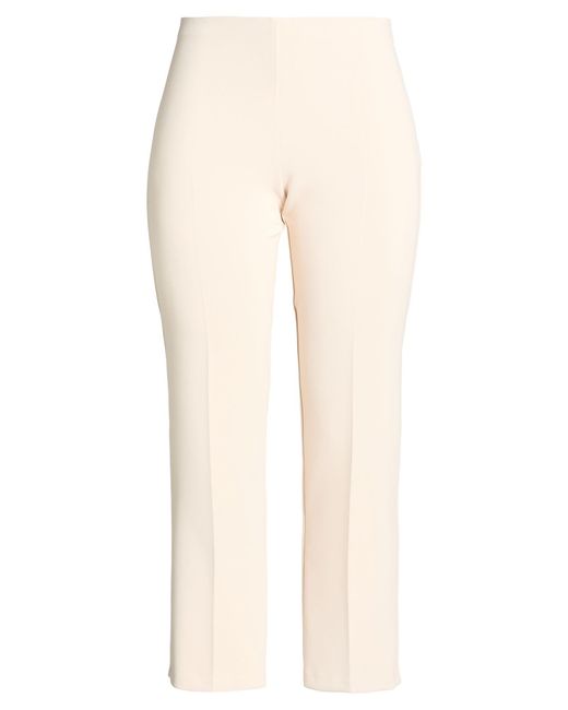 Sandro Ferrone Natural Pants Polyester, Elastane