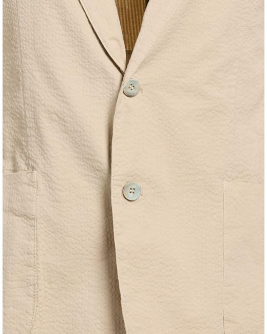 Barbati Natural Blazer Cotton, Elastane for men