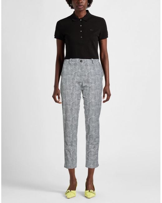 Rrd Gray Pants Polyamide, Elastane