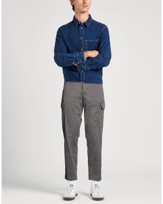 Officina 36 Gray Pants for men