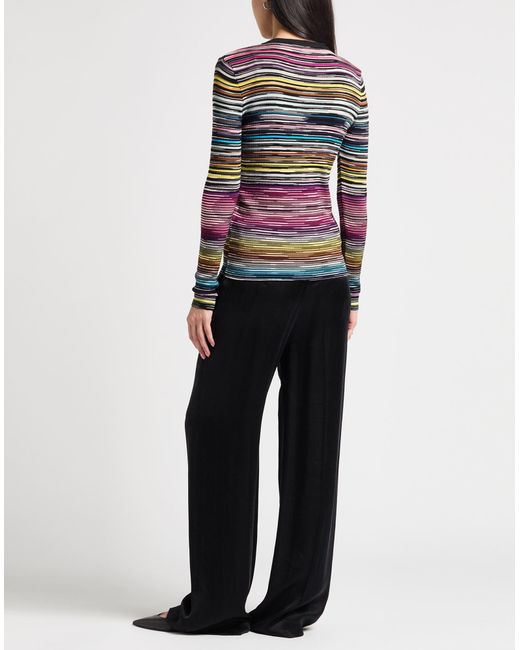 Missoni Black Cardigan Wool, Viscose