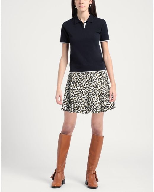 KENZO Black Mini Skirt Viscose