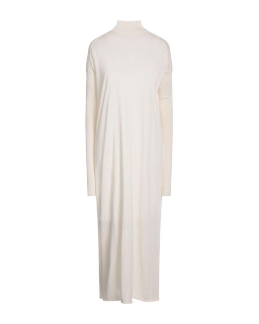 Jil Sander White Midi Dress