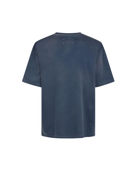 Camiseta Maison Margiela de hombre de color Blue