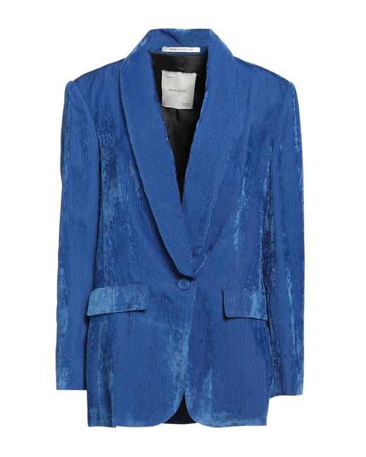 EMMA & GAIA Blue Blazer