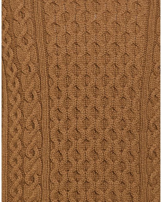 Drumohr Brown Light Sweater Lambswool for men