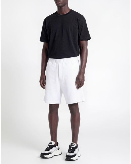 DSquared² White Shorts & Bermuda Shorts Cotton for men