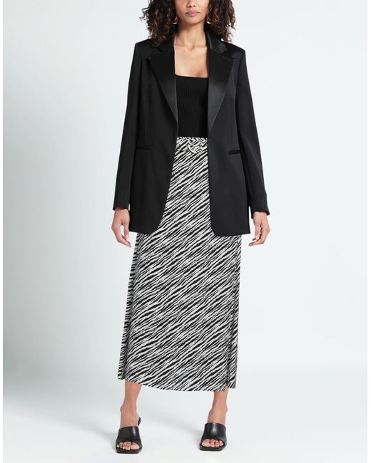 Faithfull The Brand Gray Midi Skirt