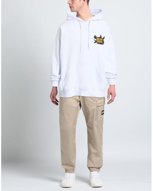 Propaganda White Sweatshirt for men