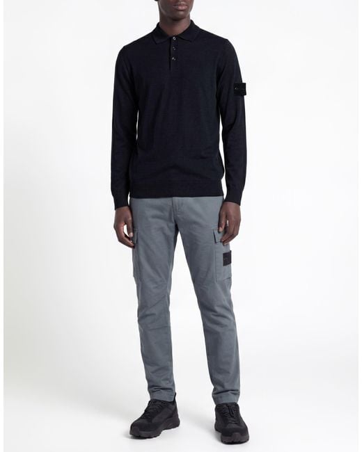 Pullover di Stone Island in Blue da Uomo
