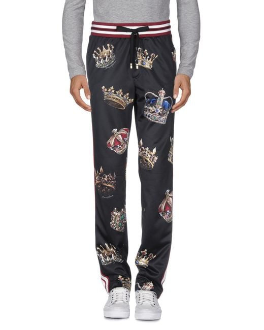 Dolce & Gabbana Black Trouser for men