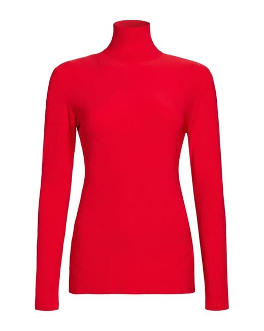 Norma Kamali Red Top