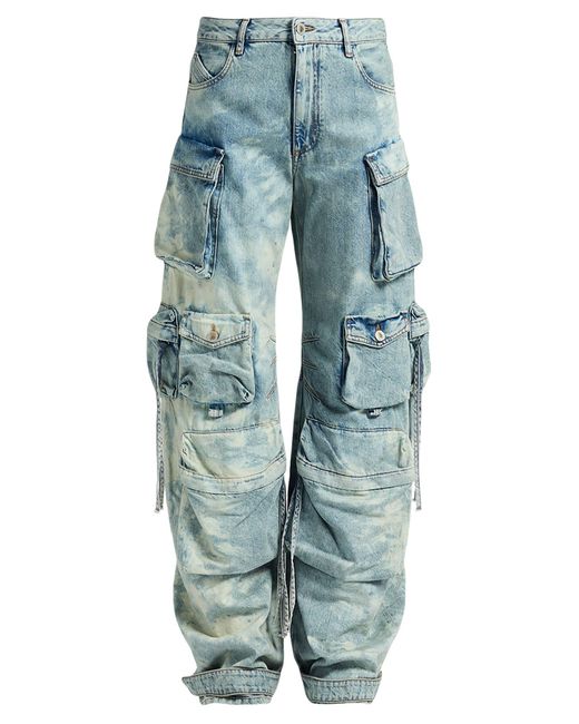 The Attico Blue Jeanshose