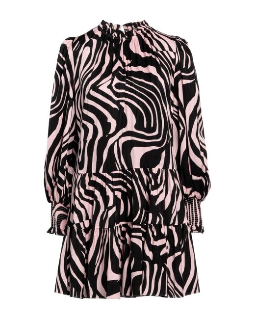 Diane von Furstenberg Black Mini Dress