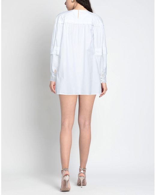 LA SEMAINE Paris White Mini-Kleid