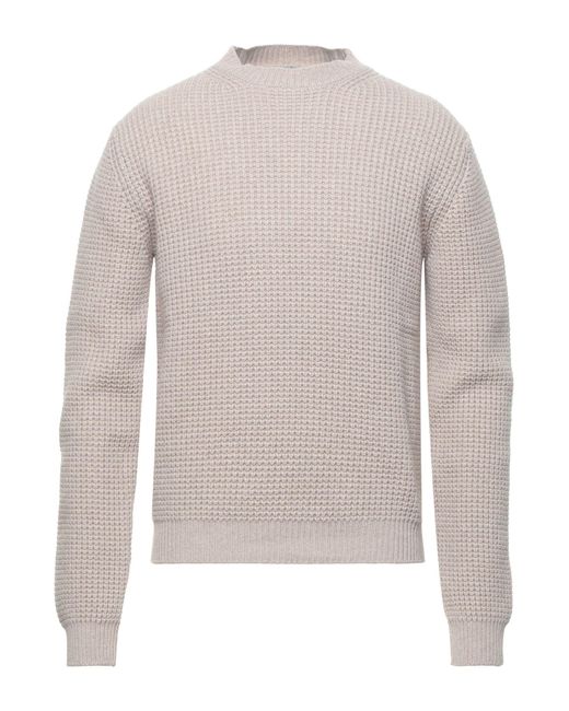 Bruno Manetti White Sweater for men