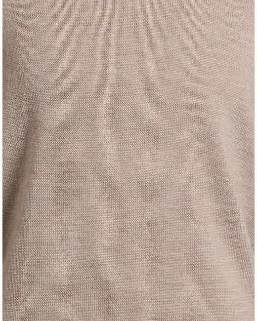 Alpha Studio Gray Turtleneck for men