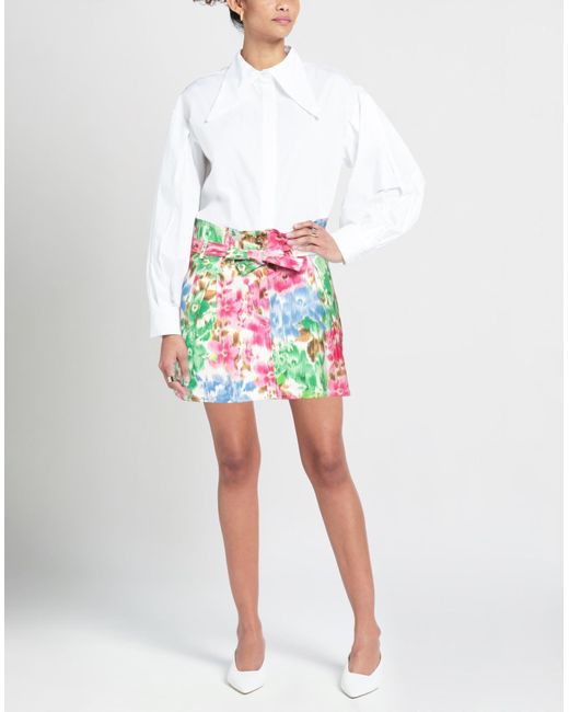 Gina Gorgeous White Mini Skirt
