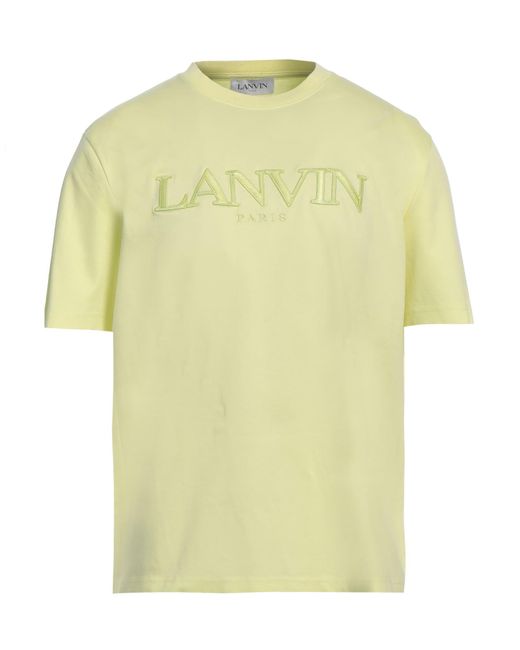 Lanvin Yellow T-shirt for men