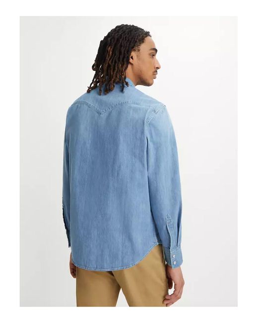 Camisa vaquera Levi's de hombre de color Blue