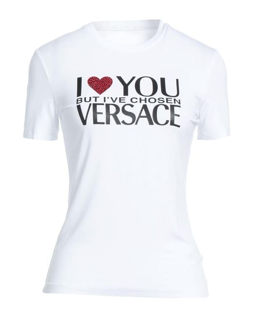 Versace White T-Shirts