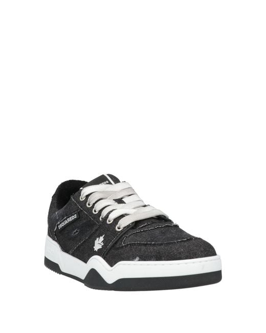 DSquared² Black Sneakers for men
