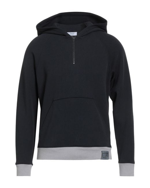 THEORY PROJECT Blue Sweatshirt for men