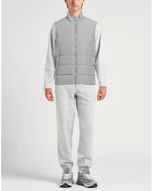 Chompa sin mangas Eleventy de hombre de color Gray
