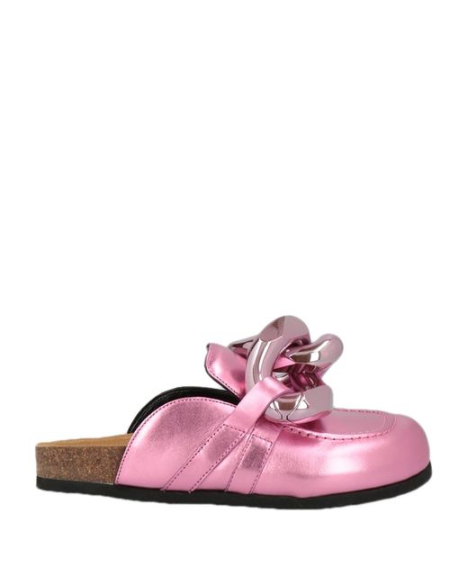 J.W. Anderson Pink Mules & Clogs