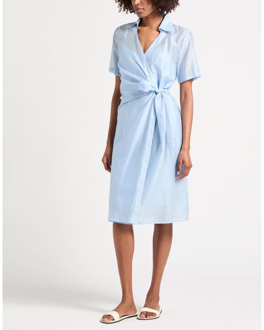 Karl Lagerfeld Blue Midi Dresses