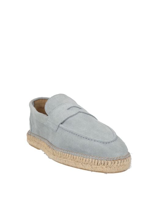 Espadrilles Eleventy pour homme en coloris Gray