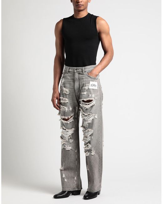 Dolce & Gabbana Gray Jeans for men