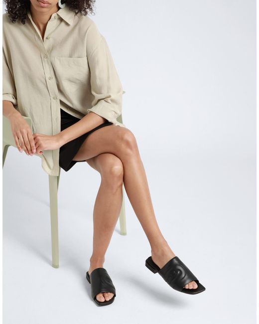 Furla Black Sandals