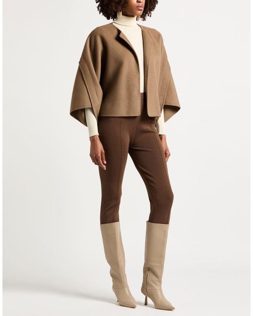 Max Mara Brown Light Jacket Virgin Wool, Cashmere