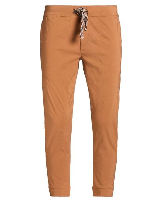 Takeshy Kurosawa Brown Pants for men