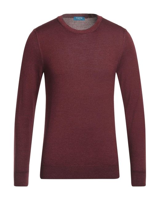 Fefe Purple Sweater for men